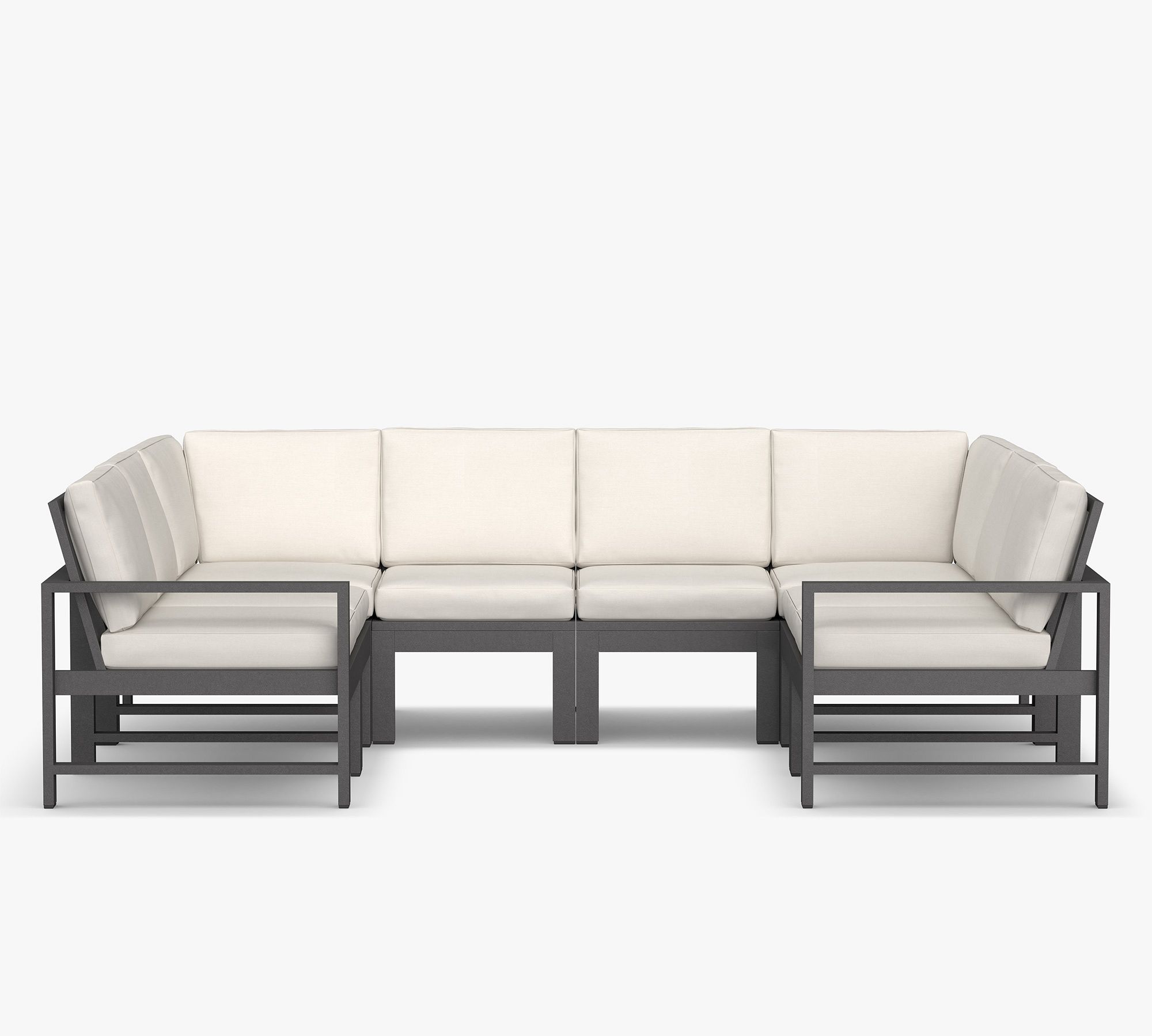 Indio Metal 8-Piece Outdoor Sectional (105")