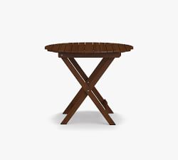 Chatham Mahogany Folding Outdoor Bistro Table