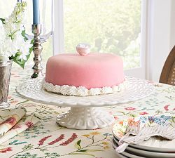 Heirloom Basketweave Cake Stand