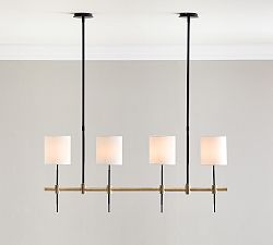 Reese Metal Linear Chandelier (42&quot;)