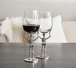 Skeleton Wine Glass