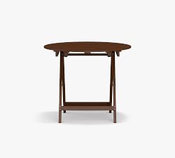 Chatham Mahogany Folding Outdoor Bistro Table