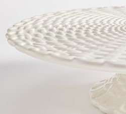 Heirloom Basketweave Cake Stand