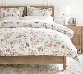 Outlets Pottery Barn Fisher Coastal Reversible Cotton Duvet Full/ Queen Multi