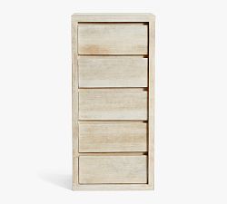 Cayman 5-Drawer Tall Dresser, Biscotti