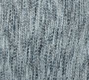 Kyree Blue Textured Cotton Lumbar Pillow 14" x 26"