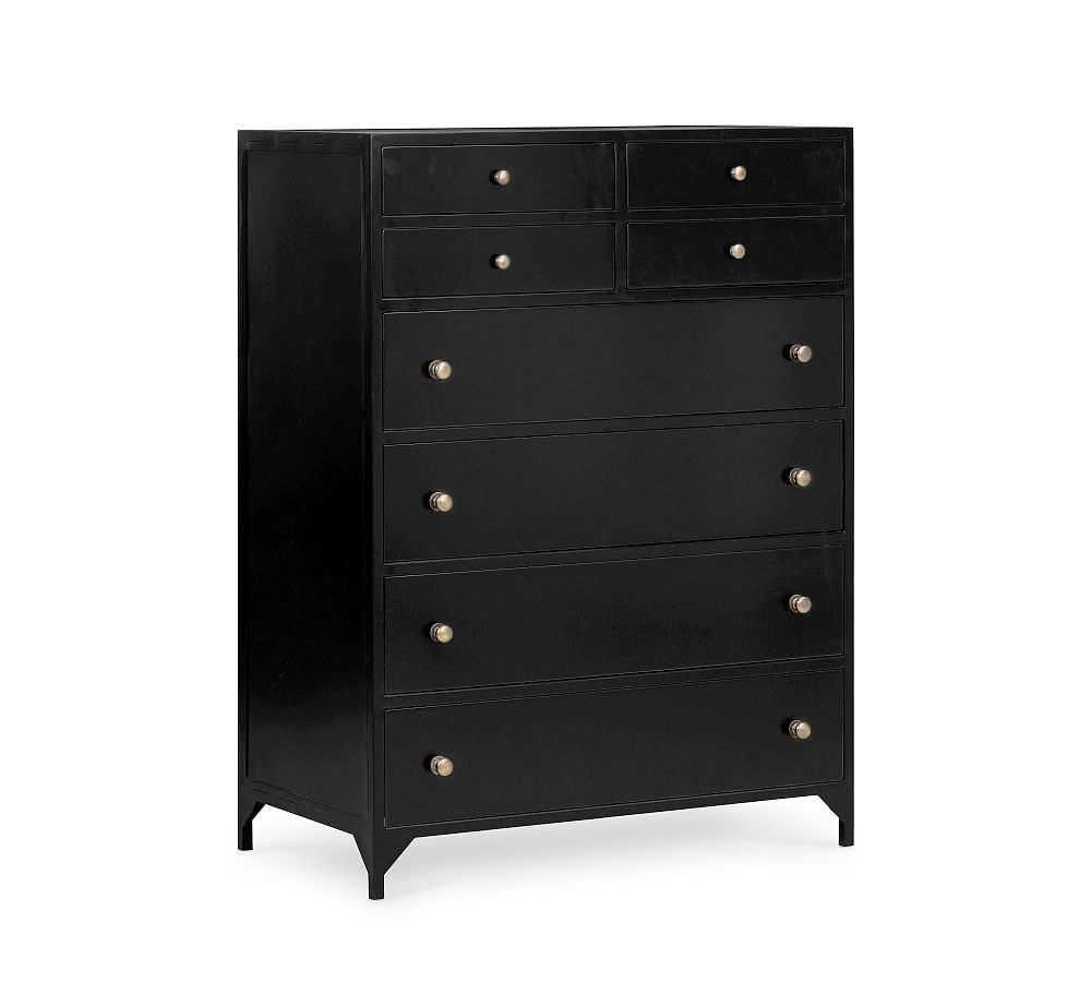 Harmon Metal 8-Drawer Tall Dresser (35.5&quot;)