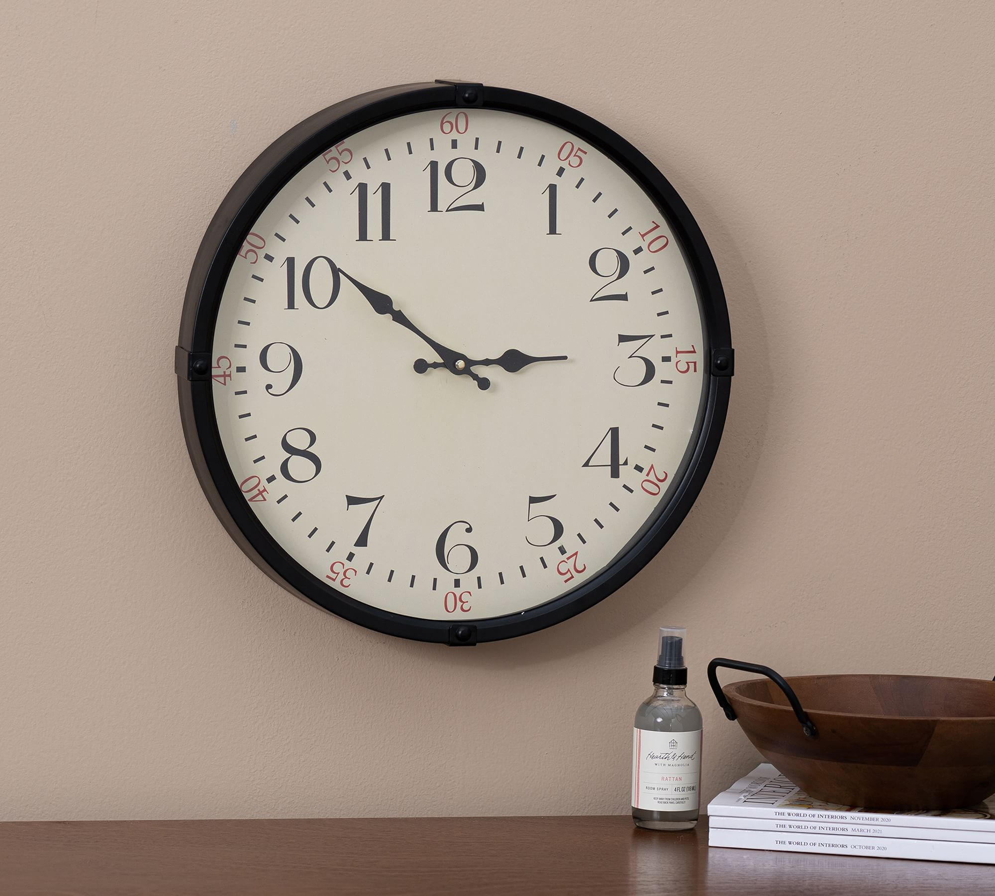 Classic Wall Clock - Black