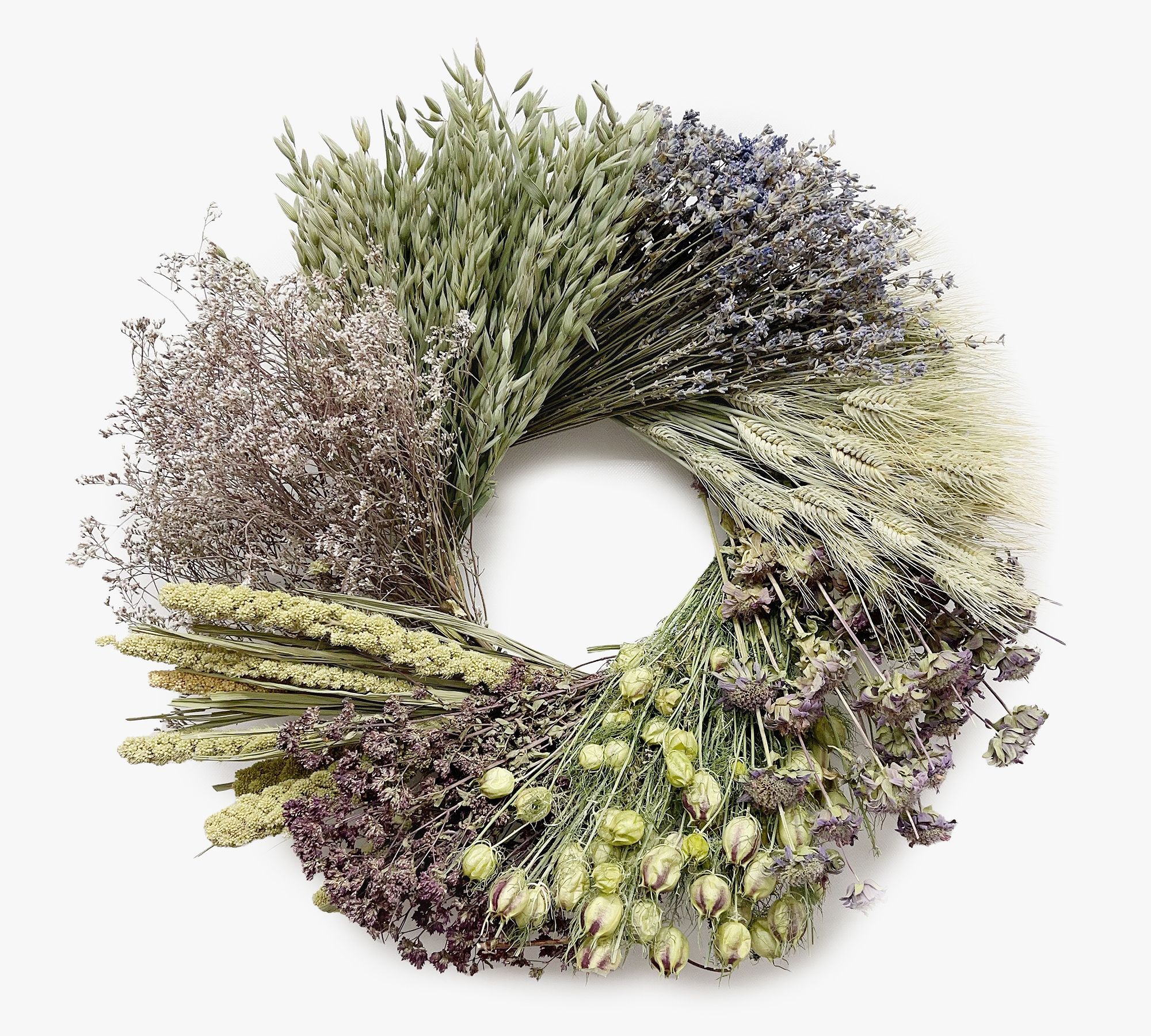 Dried Provencal Wreath