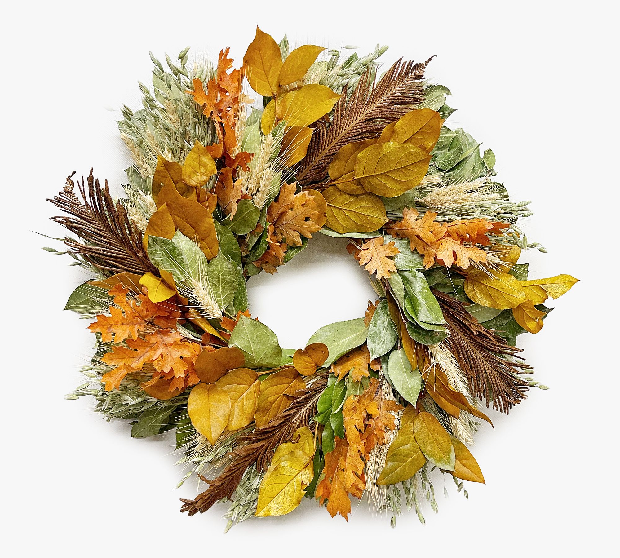 Dried Rustling Forest Wreath