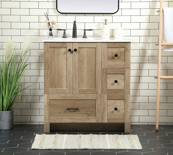 Alderson 32-42" Single Sink Vanity | Pottery Barn