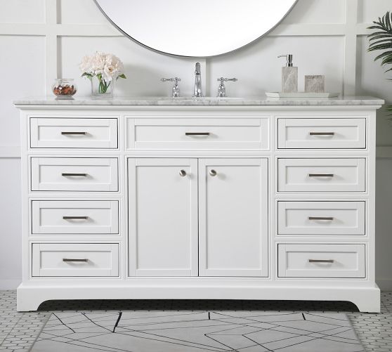 Warner 60" Single Sink Vanity | Pottery Barn