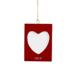 2019 Enamel Frame Ornaments - Red