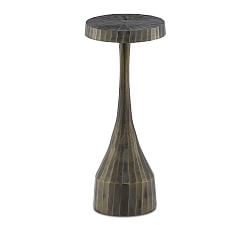 Edmund Round Metal Cocktail Table (10&quot;)