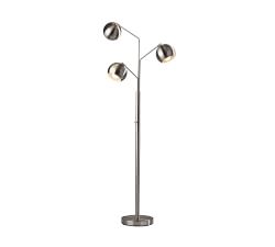 Brooks Metal Triple Head Floor Lamp (68&quot;)