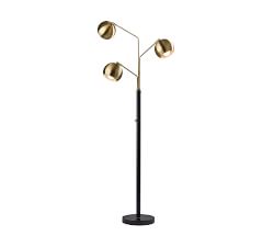 Brooks Metal Triple Head Floor Lamp (68&quot;)