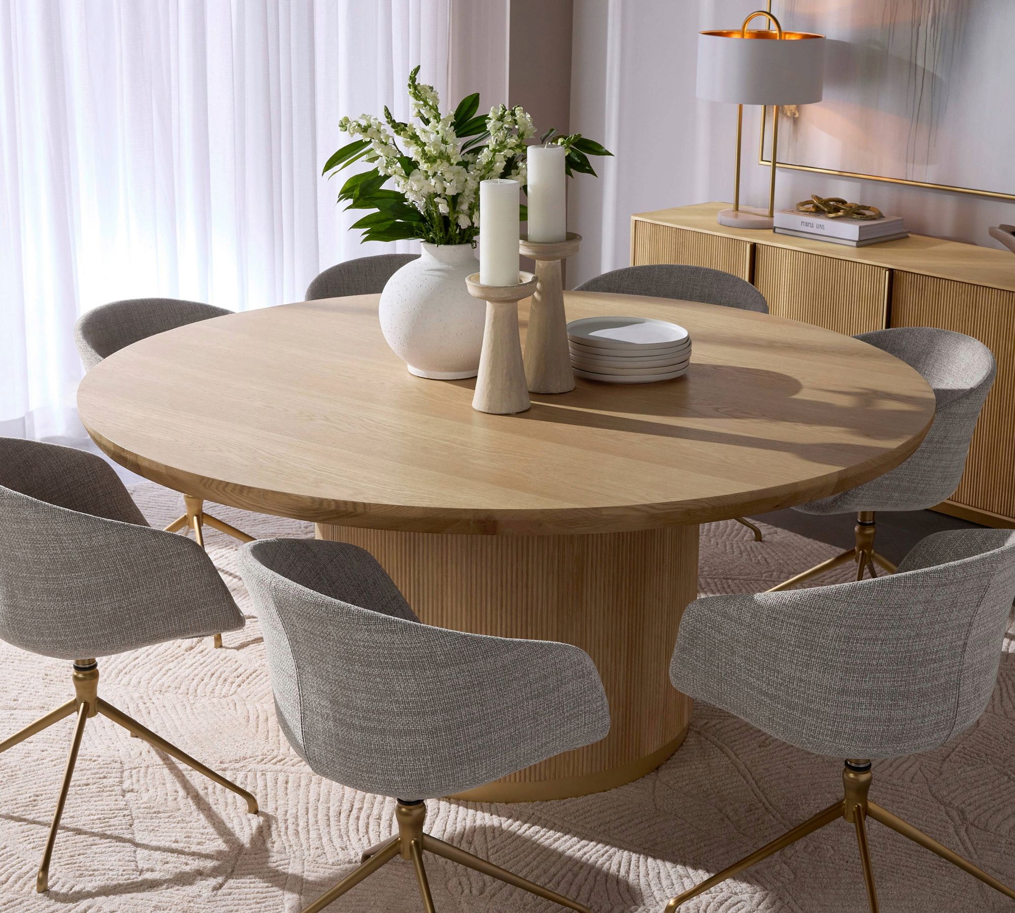 Meadowview Round Dining Table (68")