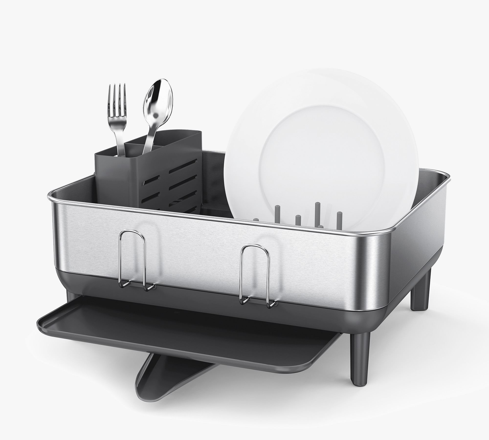 Simplehuman® Compact Steel Dish Drying Rack