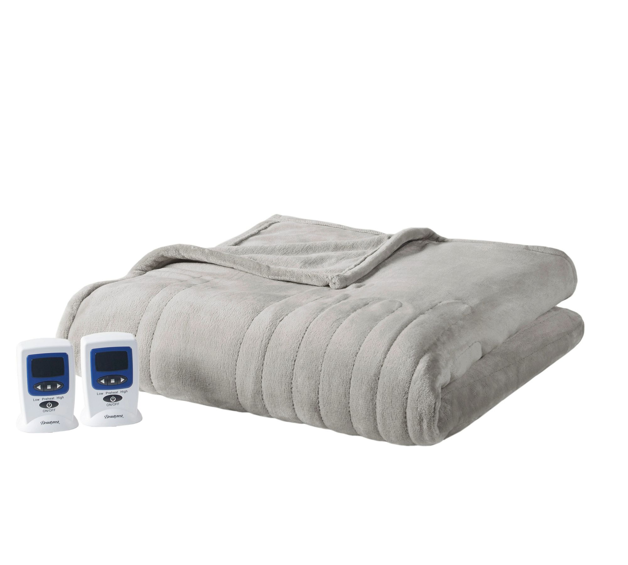 Pottery Barn Beautyrest Microplush Heated Electric Blanket With Wifi Technology The Summit