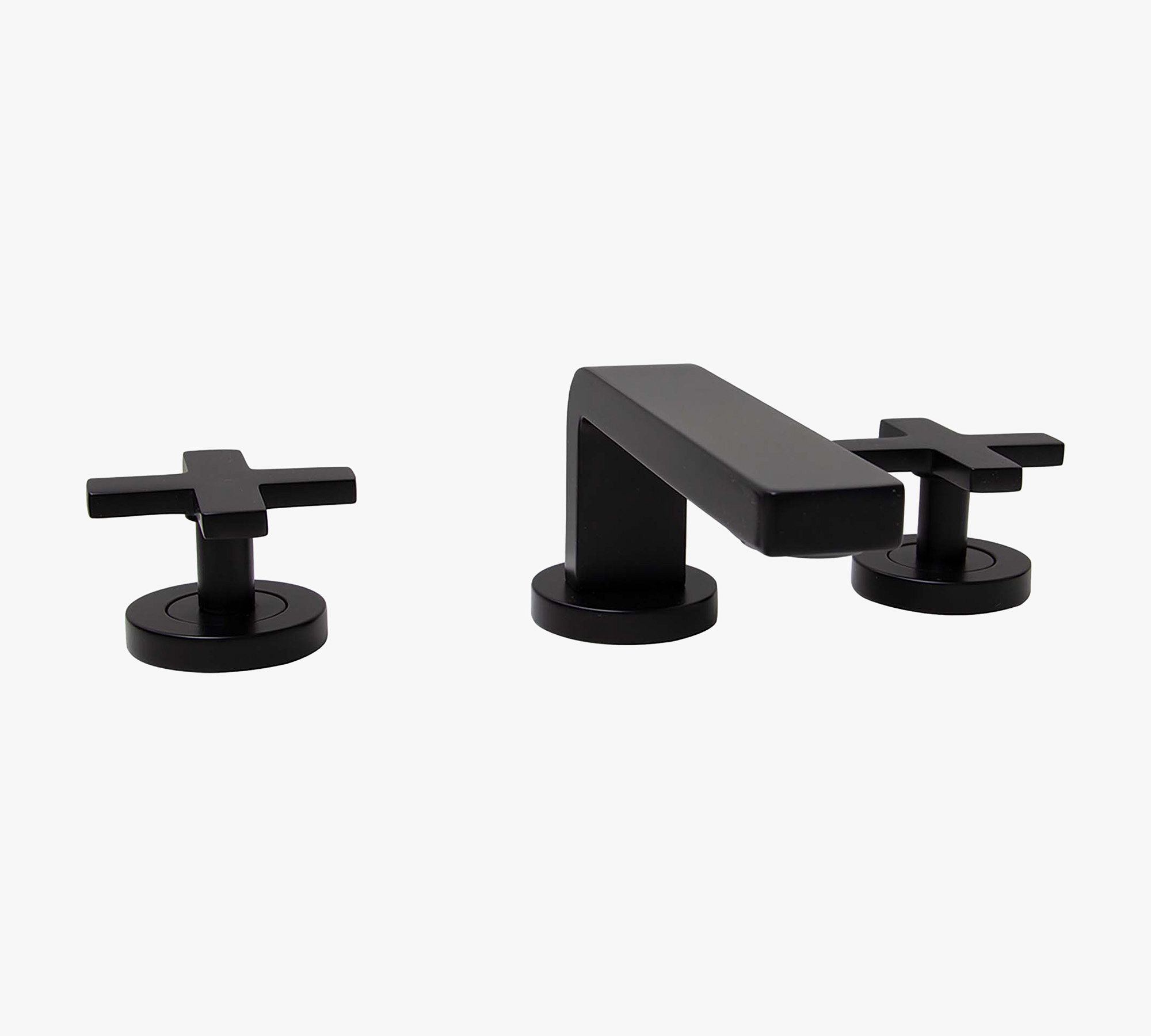 Lance Cross Handle Widespread Bathroom Sink Faucet