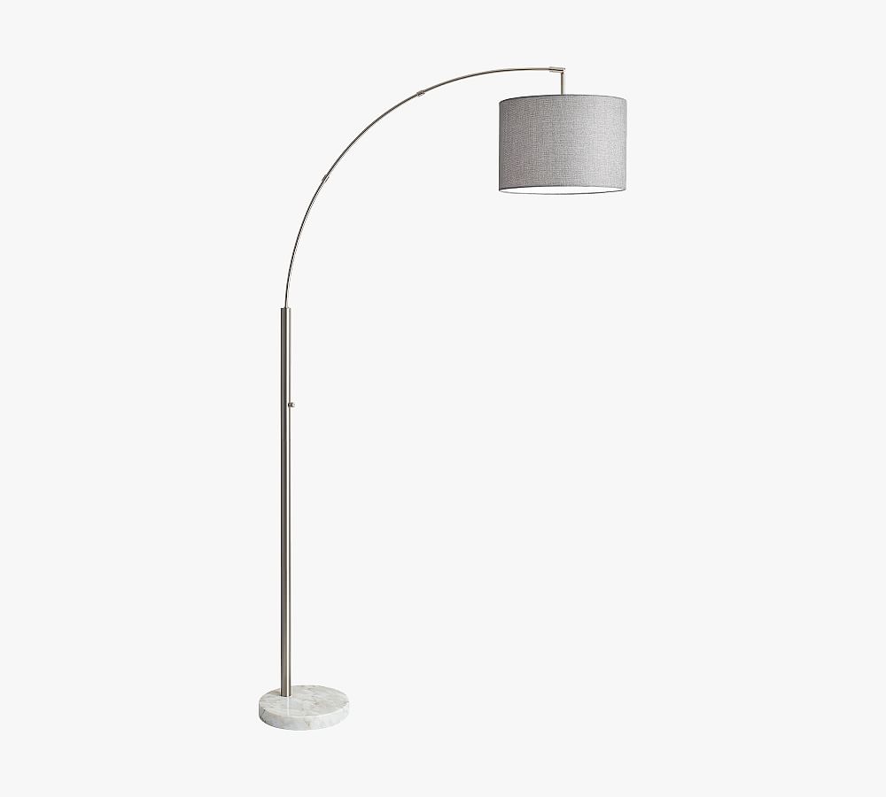 Locke Marble Arc Floor Lamp (77")
