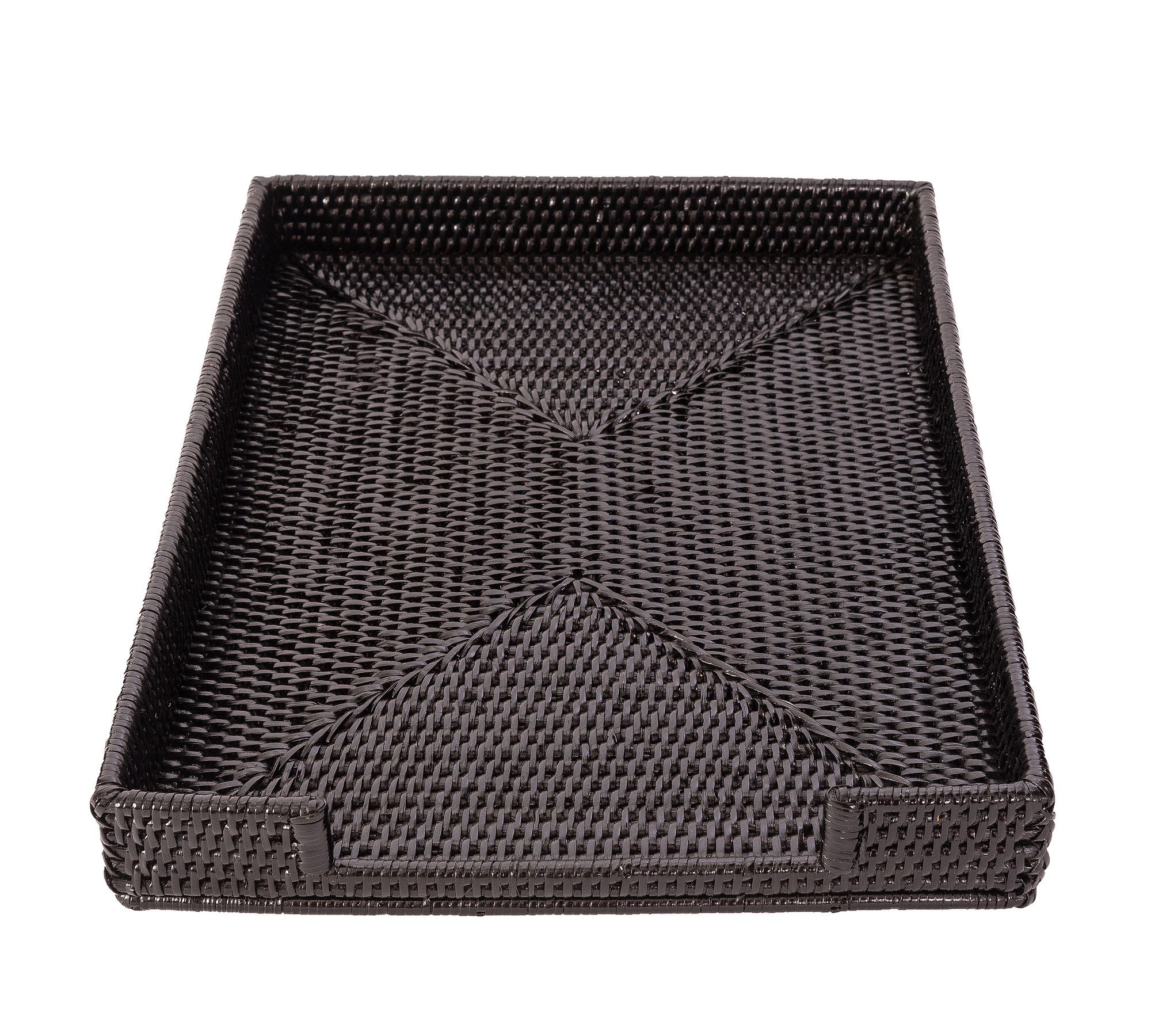 Tava Handwoven Rattan Office Paper Tray