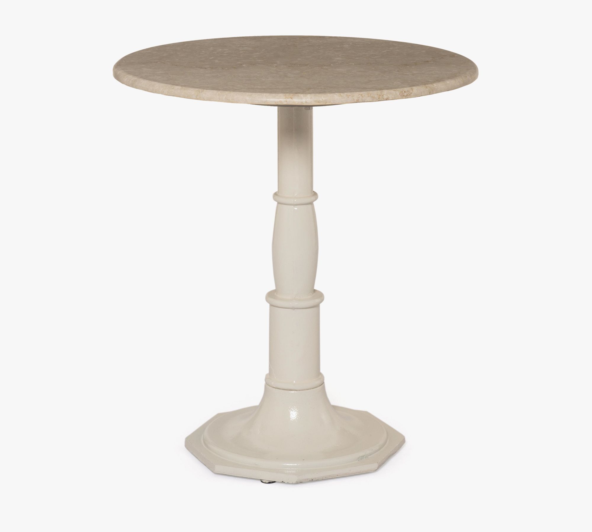 Christie Round Marble End Table (24")