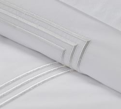 Grand Organic Percale Duvet Cover