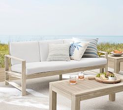 Indio Eucalyptus Outdoor Sofa (73&quot;)