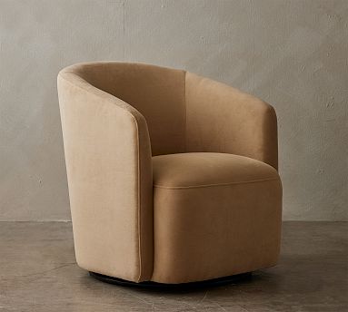 Preston Swivel Chair Pottery Barn