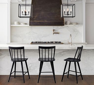 Shay Counter Stool Black
