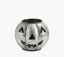 Galvanized Jack O' Lantern