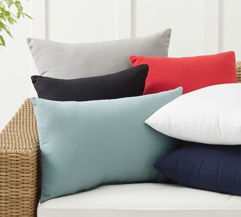 Pottery purchases barn outdoor raffia pillows