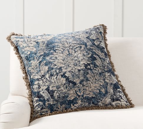 Claudine Print Decorative Pillow Cover Pottery Barn