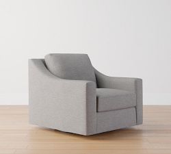 York Slope Arm Swivel Chair