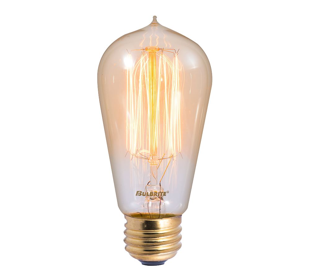 Teardrop Incandescant Bulb, 60 Watts