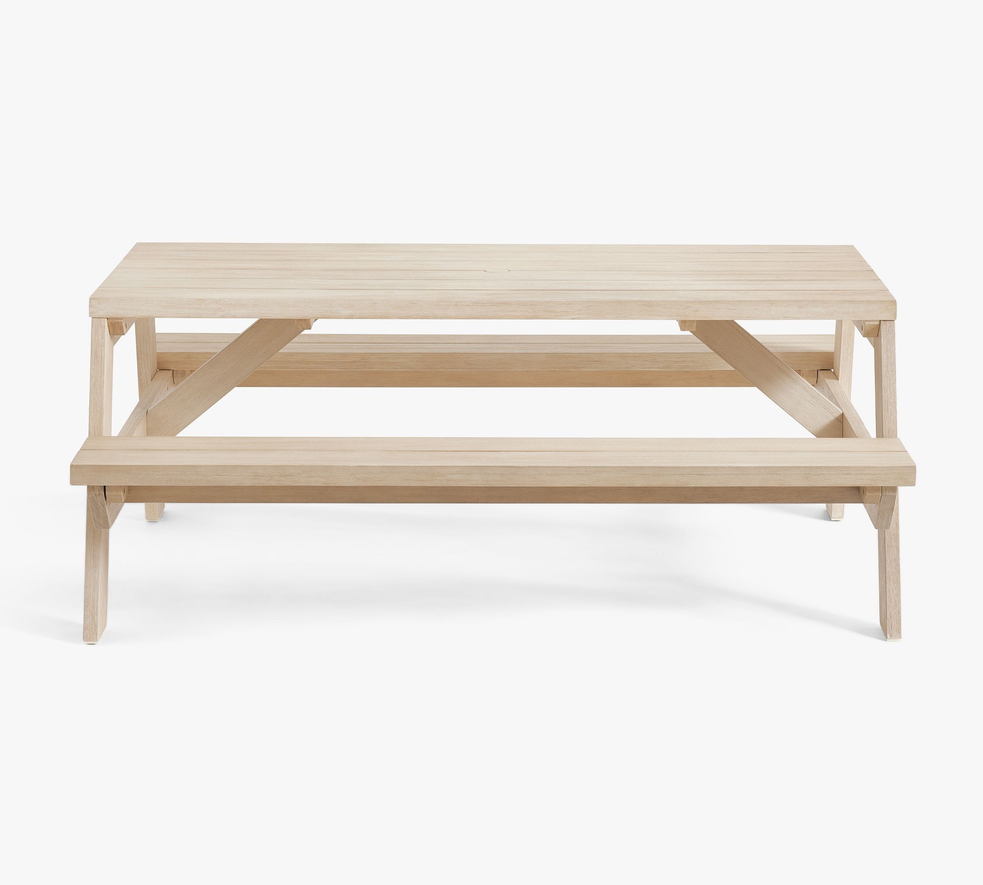 Indio Eucalyptus Outdoor Picnic Table (73")