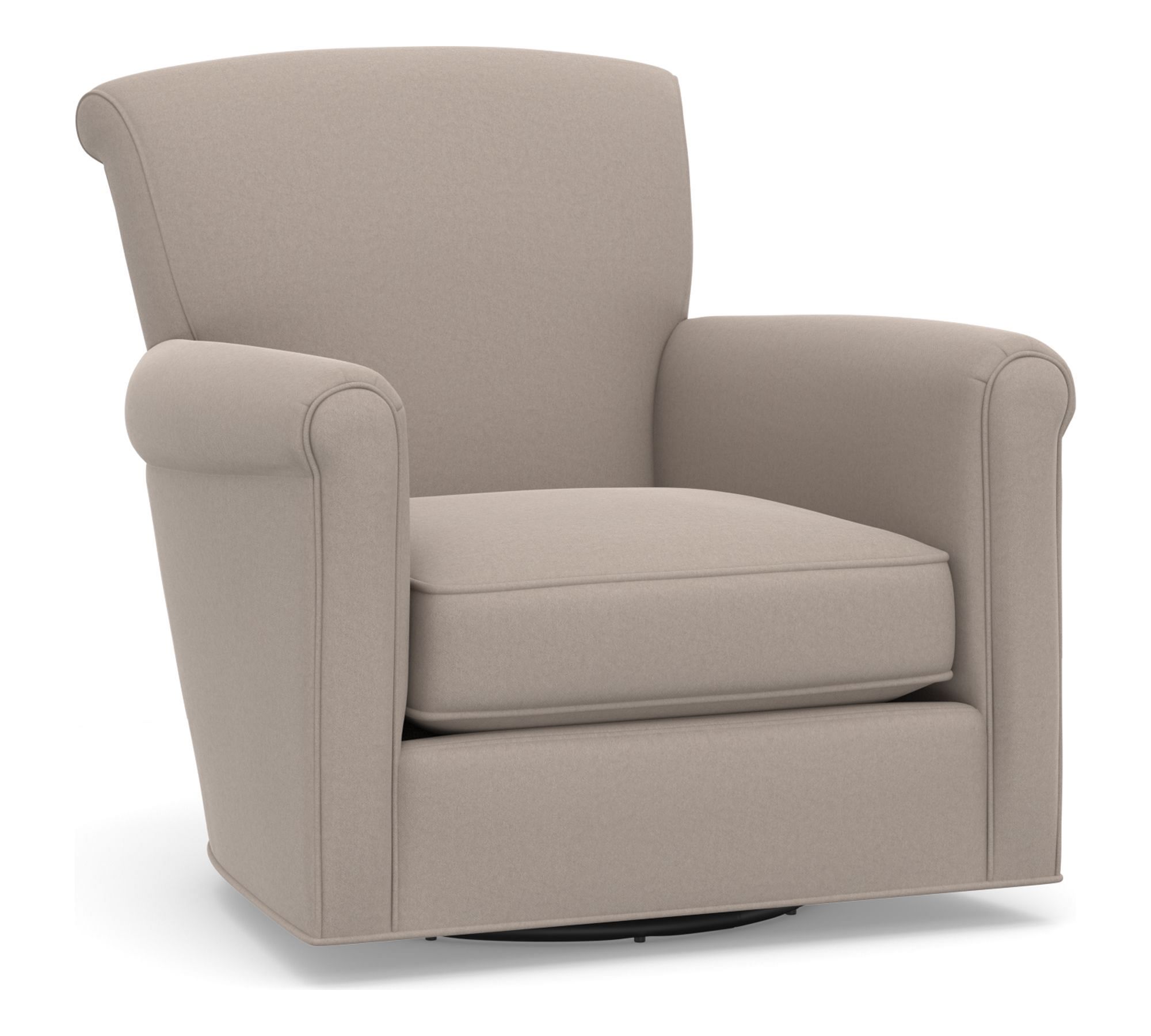 Open Box: Irving Roll Arm Swivel Chair