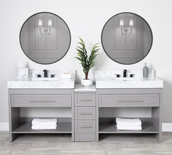 84 in double sink vanity discount