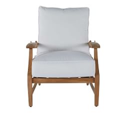 Astola Teak Recliner Outdoor Lounge Chair