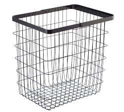 Yamazaki Rectangular Wire Laundry Basket