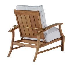 Astola Teak Recliner Outdoor Lounge Chair