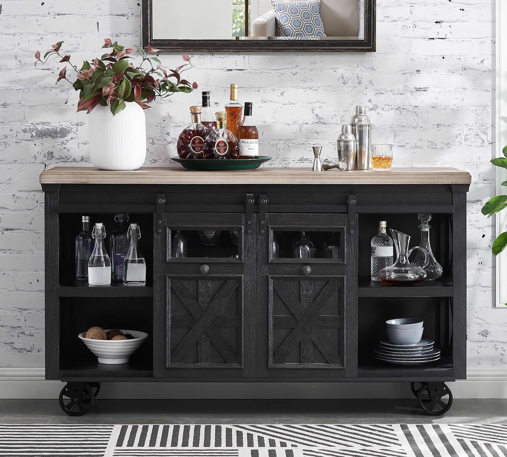 Barron Bar Cart (62.5")