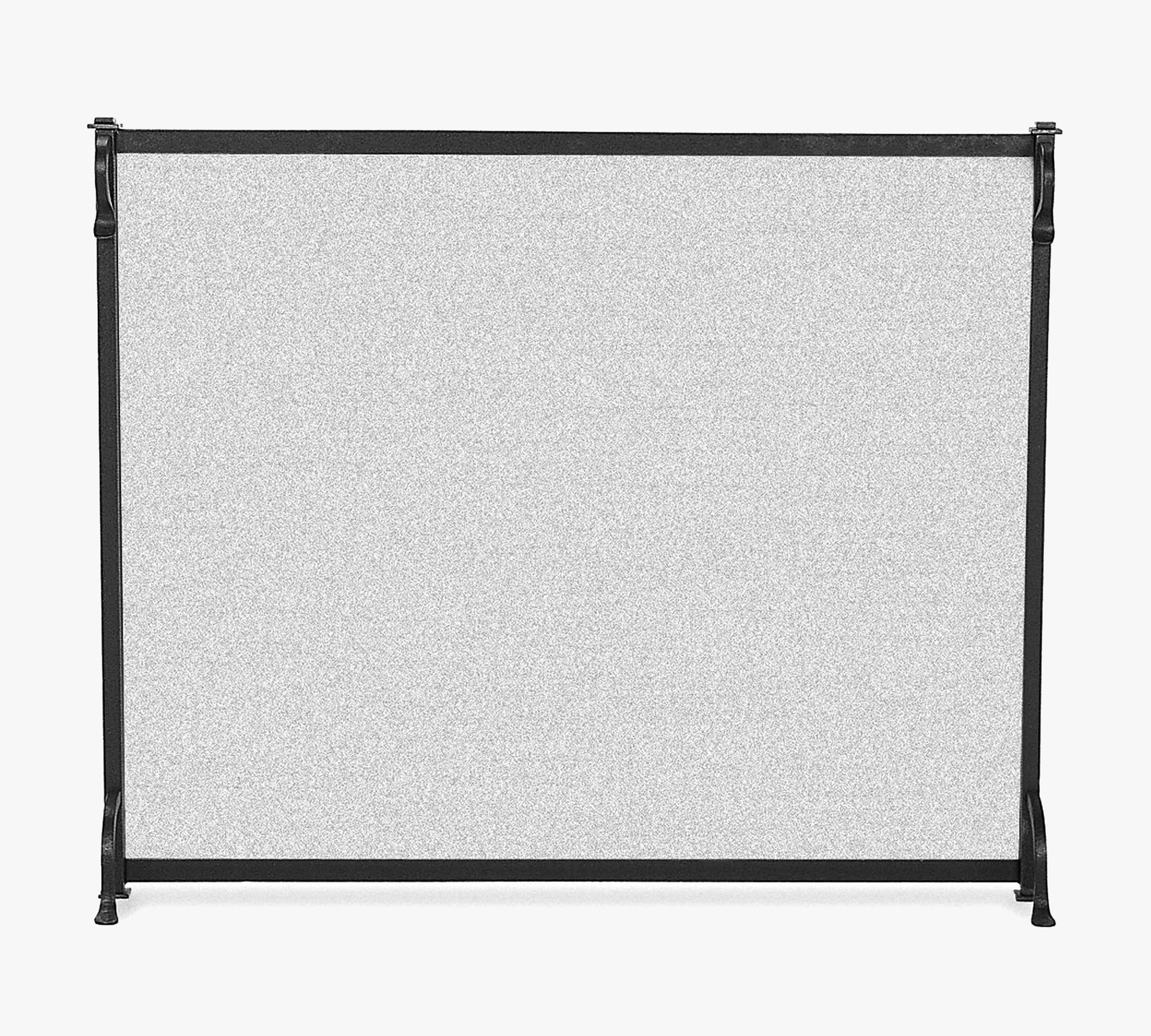 Craftsman Fireplace Single Panel Screen