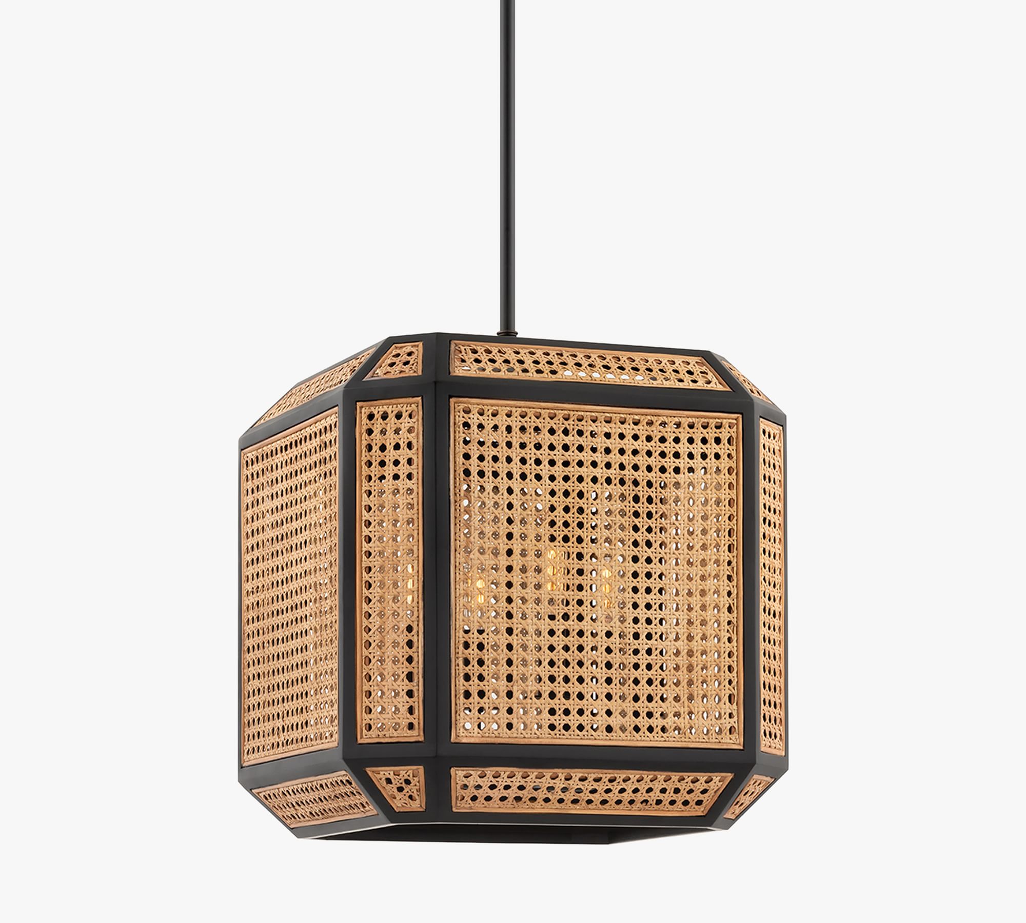 Calin Rattan Pendant (18")