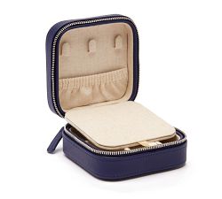 Ella Vegan Leather Travel Jewelry Case - Small