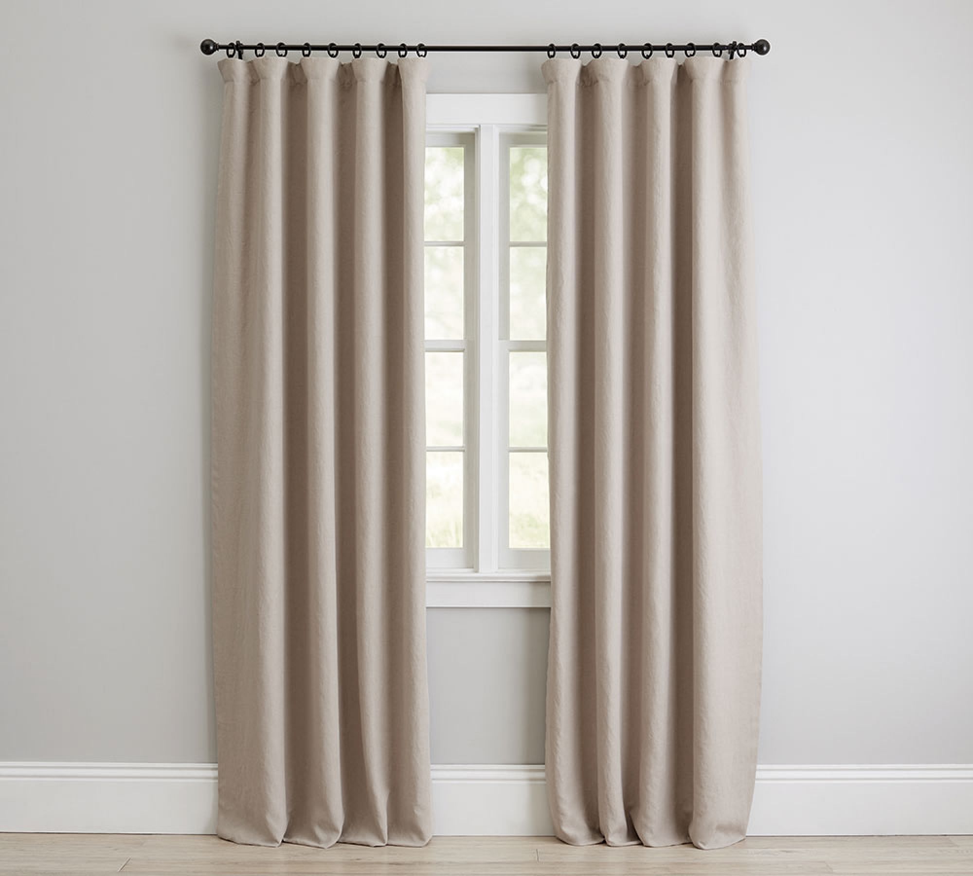 Open Box: Custom Belgian Flax Linen Curtain