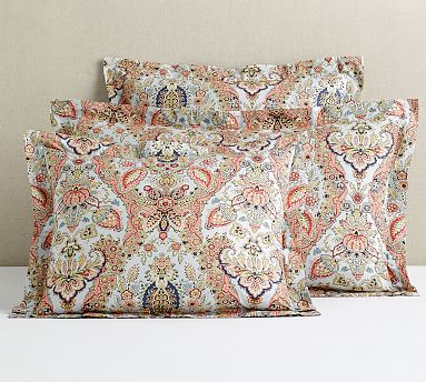 Pottery selling Barn Quilted Charlie (2) Pillow Shams