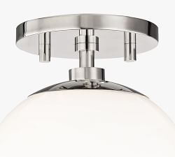 Jorson Glass Globe Flush Mount (7'')