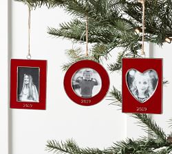 2019 Enamel Frame Ornaments - Red